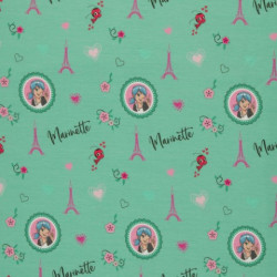 Jersey Miraculous Ladybug türkis